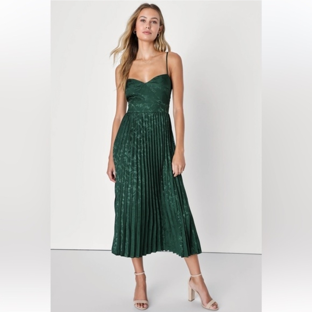 Lulu's Regal Romance Midi Dress